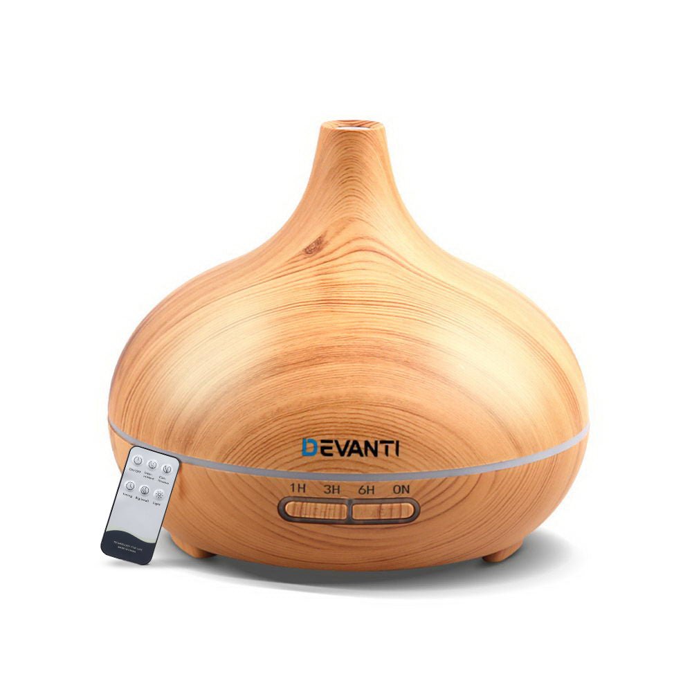 Devanti Aroma Diffuser Aromatherapy Humidifier 300ml - Aussie Bush Aromas