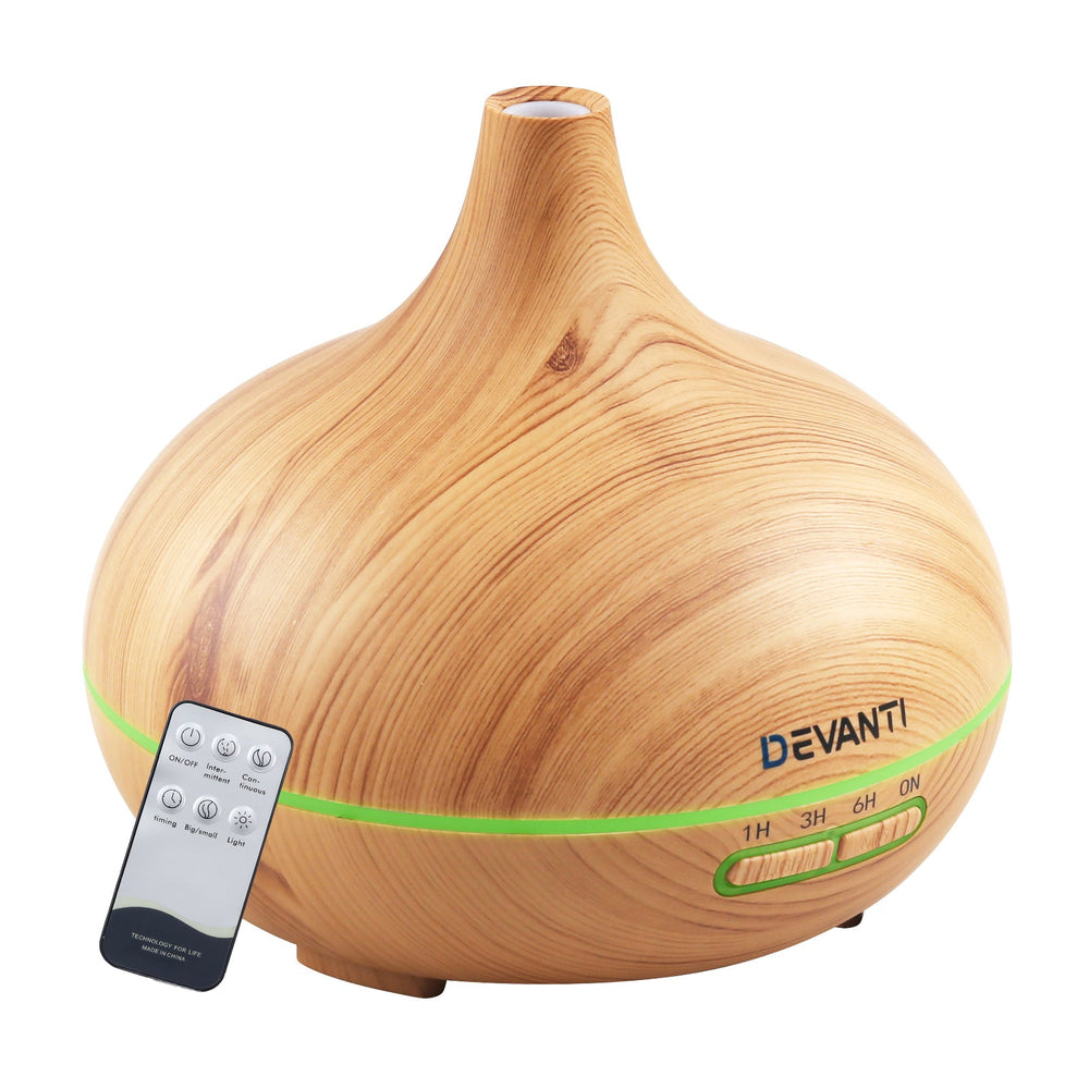 Devanti Aroma Diffuser Aromatherapy Humidifier 300ml - Aussie Bush Aromas